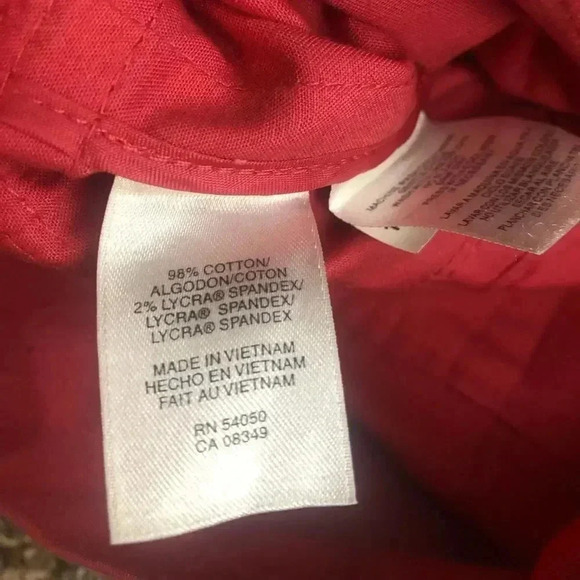 Jones newyork CORAL PINK UTILITY JACKET LONG SLEEVE COTTON SIZE Small - Picture 7 of 7